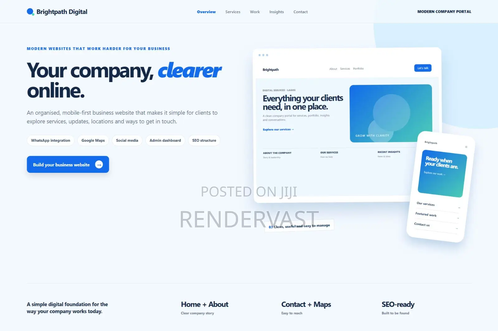 Professional Business Corporate Website Development