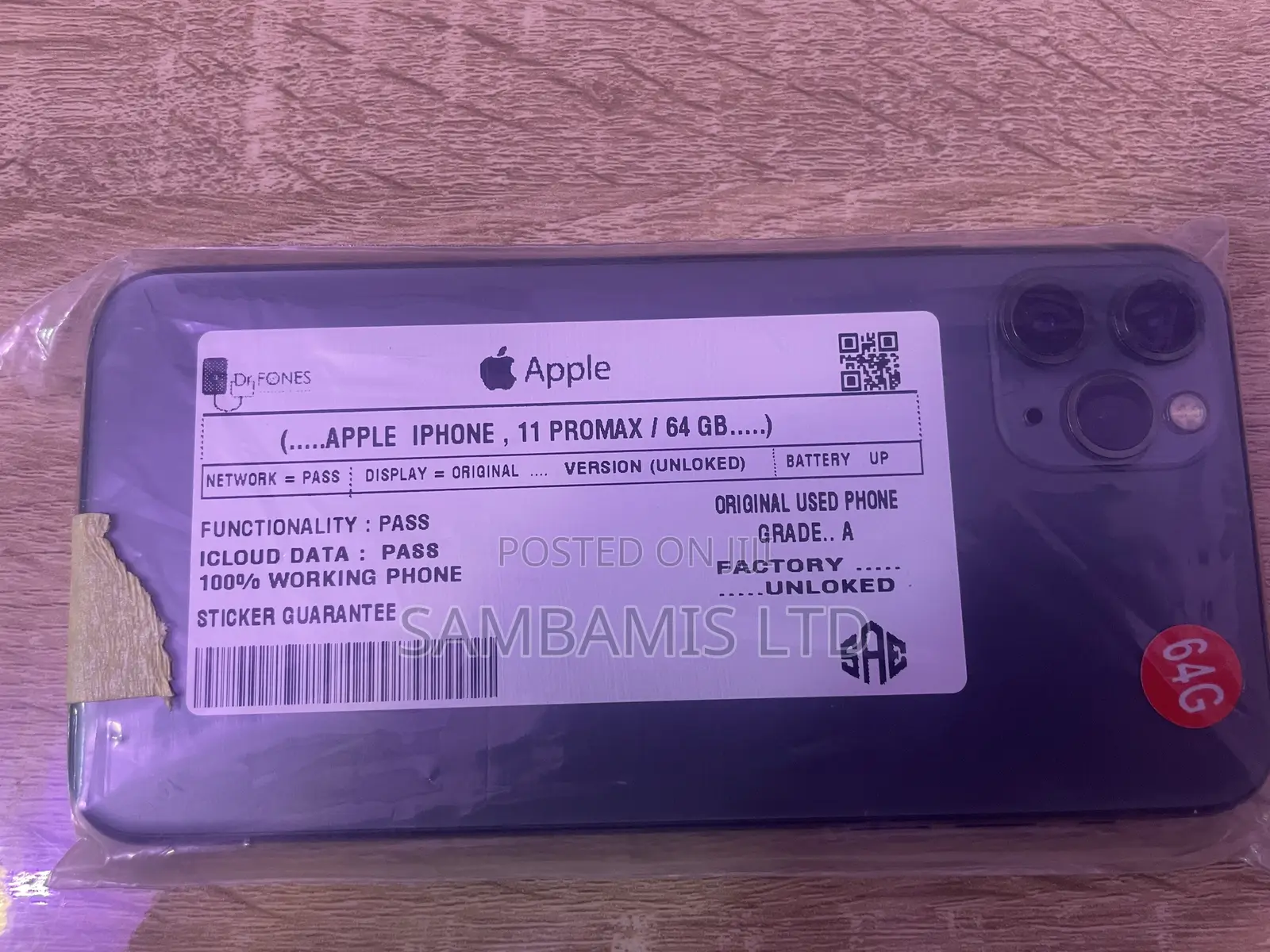 Apple iPhone 11 Pro Max 64 GB Gray