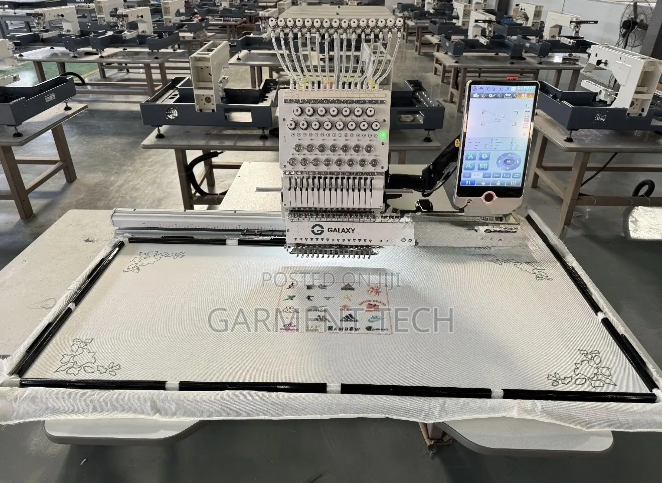 Galaxy 1 Head 500×1200 Multi-Head Computerized Embroidery Machine