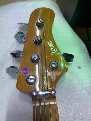 Luxars Five String Active Electric Bass Guitar