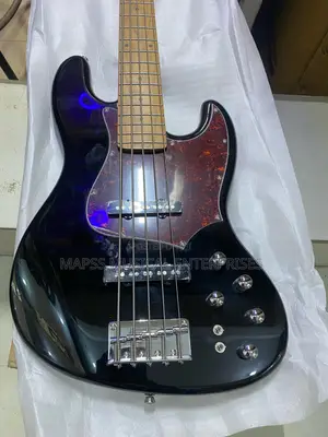 Luxars Five String Active Electric Bass Guitar