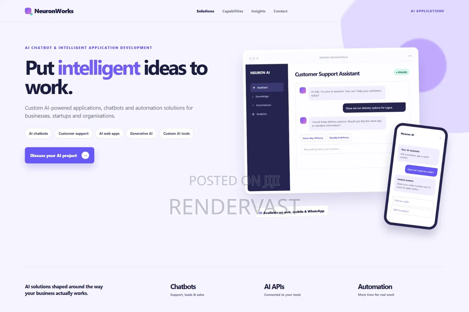 AI Chatbot AI Application Development Services