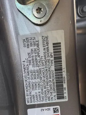 Honda CR-V 2024 Silver