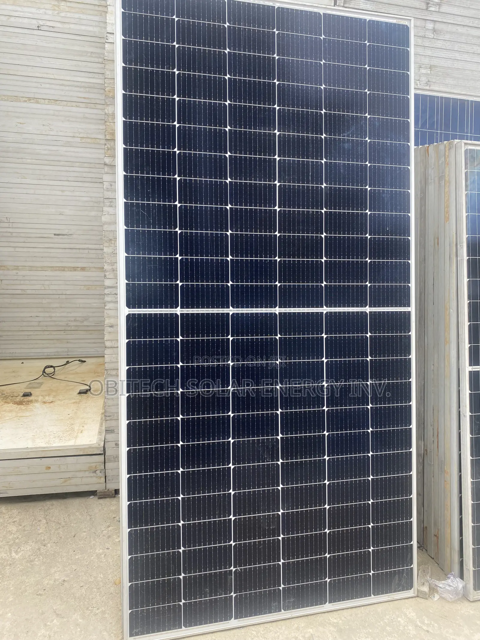 450w Single Face Solar Panel