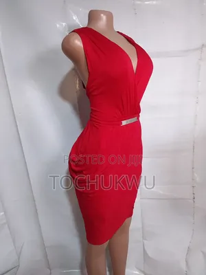 First Grade Thrift Okirika Ladies Body Con Gown Size M