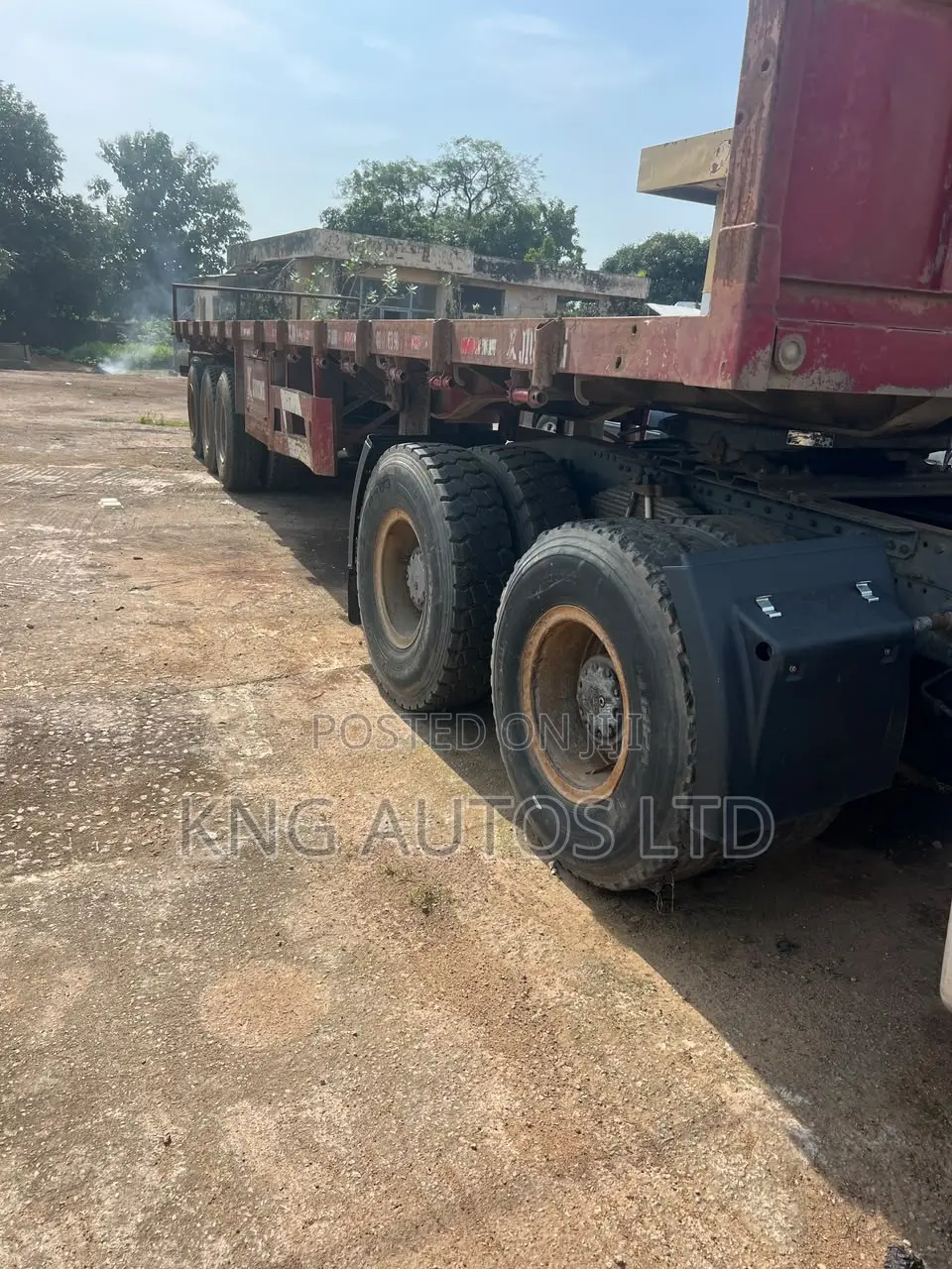Howo Trailer With Flatbed