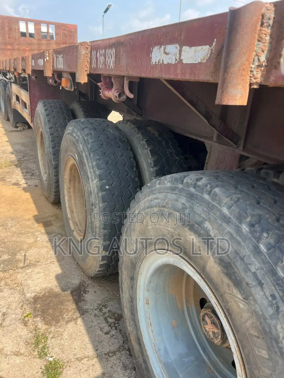 Howo Trailer With Flatbed