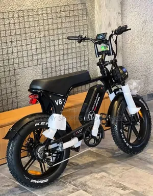 Customized V8 Electric Fat Tires Bike Mercedes- Benz AMG