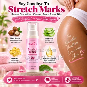 Radiant Stretch-Mark Cream for Skin Care