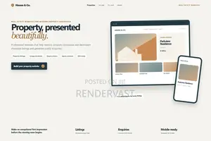 Professional Real Estate Website Design Development