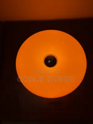Orange Mode Lamp Modern House Decor