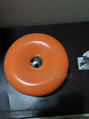 Orange Mode Lamp Modern House Decor