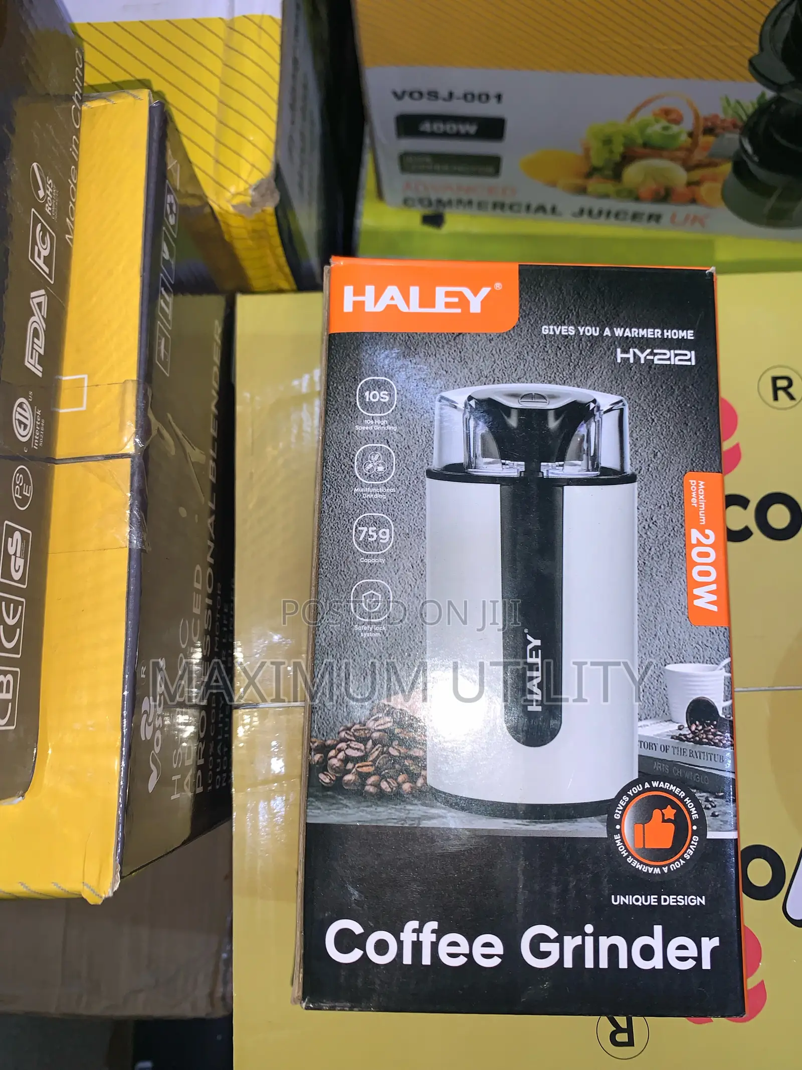 Haley 200 Watts 75 Gramm Coffee Grinder