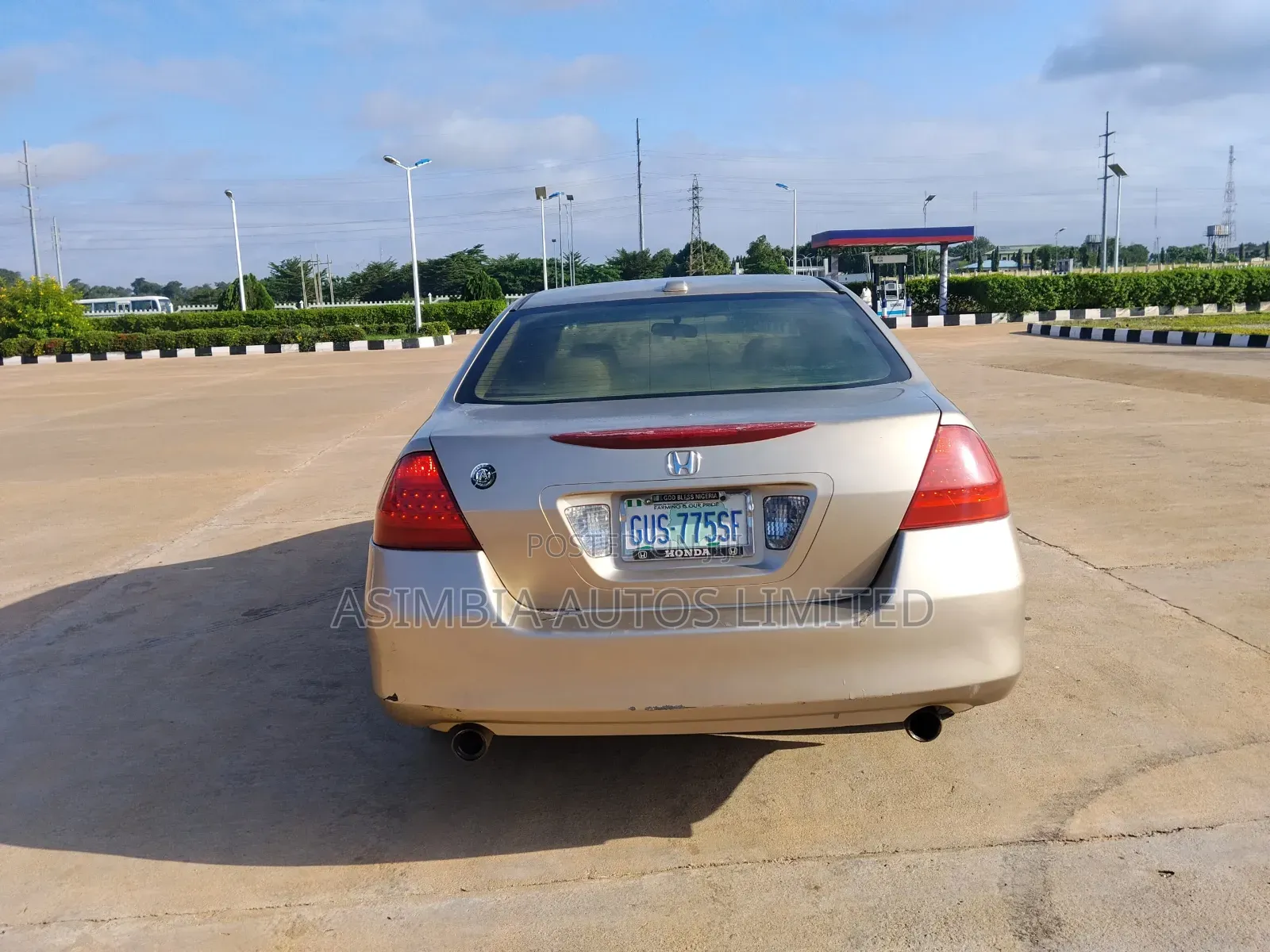Honda Accord Coupe EX 2006 Gold