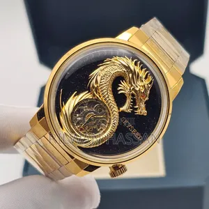 Skyseed Golden Fire Dragon Automatic Watch