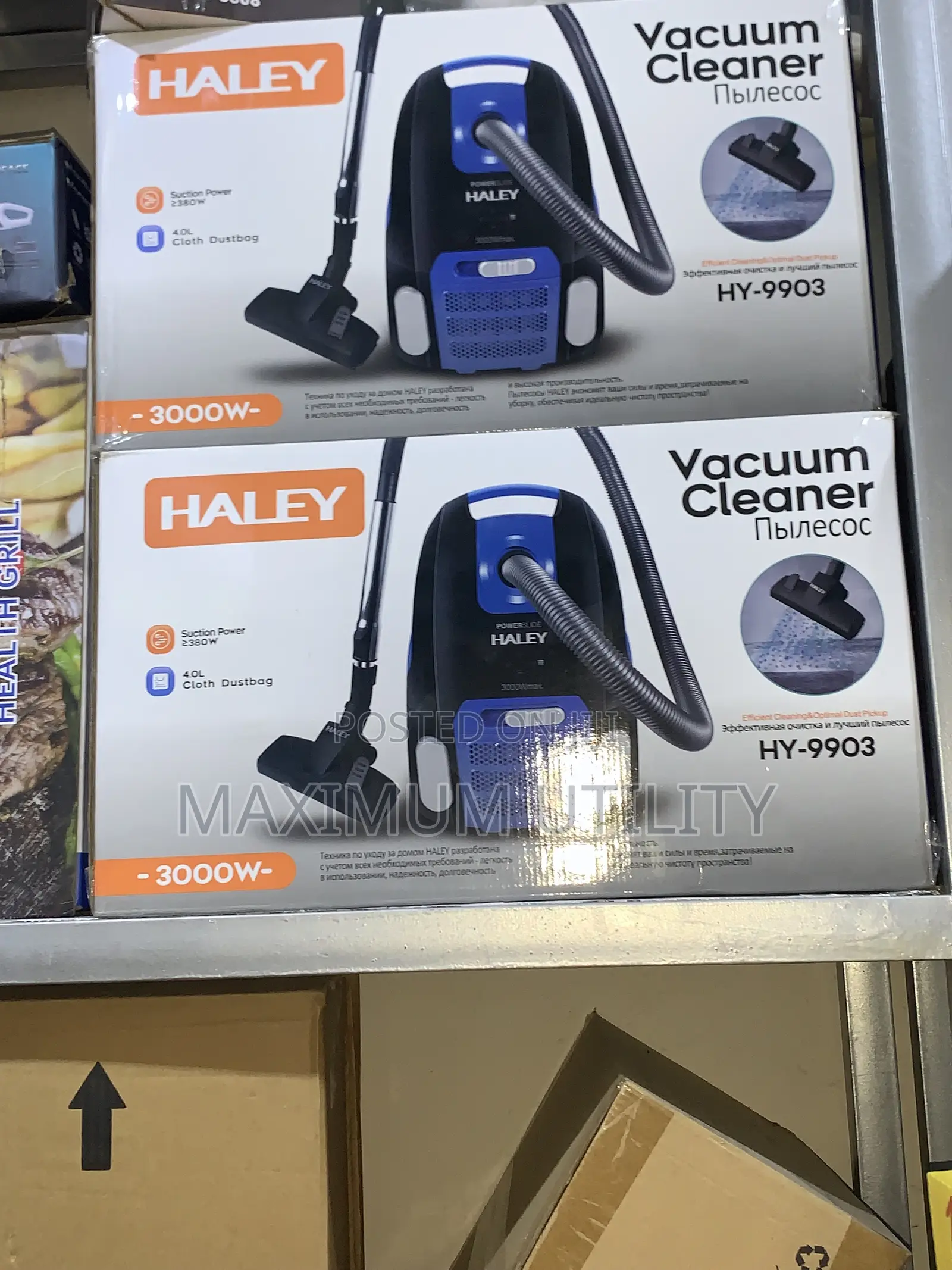 HALEY 3000watts Corded Vacuum Cleaner