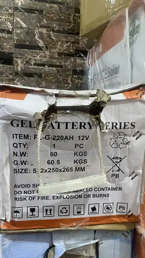 220ah Deep Cycle Gel Battery