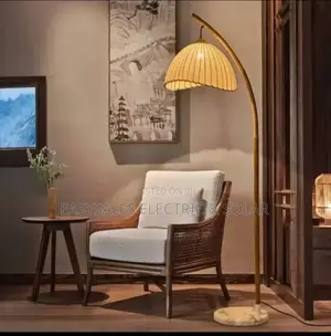 Japanese Style Silent Wind Lantern Type LED Floor Lamp