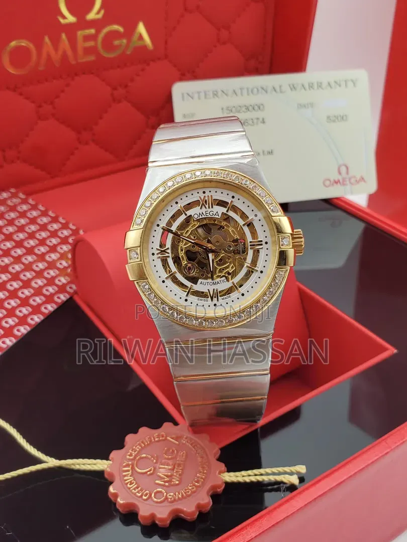 Omega Automatic Plain Plates Chain
