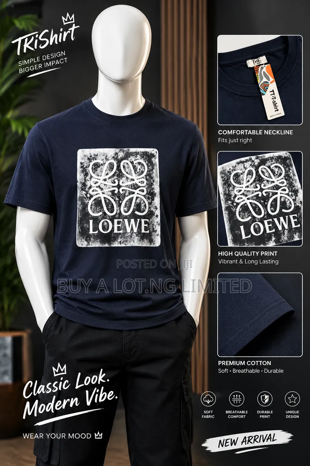Premium Quality Round Neck T-Shirts