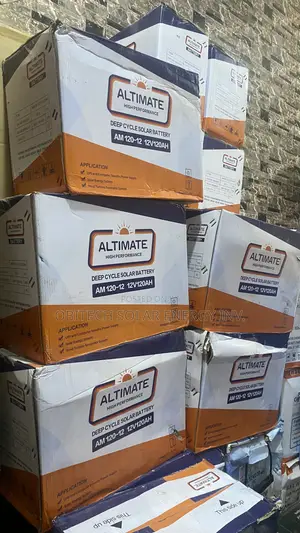 120Ah Deep Cycle Solar Battery