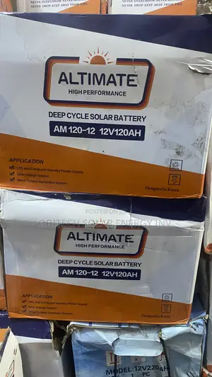 120Ah Deep Cycle Solar Battery