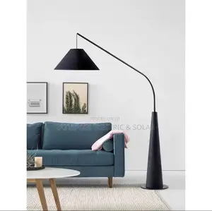 Modern Creative Minimalist Walnut Fishing Floor Lamp