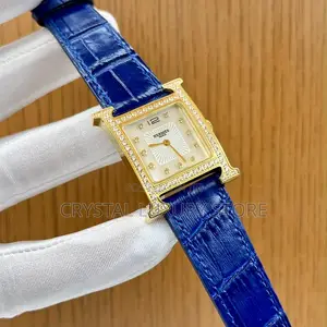 Hermes Quality Luxury Ladies Genuine Leather Wristwatch