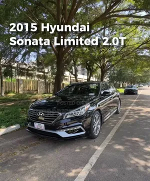 Hyundai Sonata Limited 2.0T 4dr Sedan (2.0L 4cyl Turbo 6A) 2015 Black