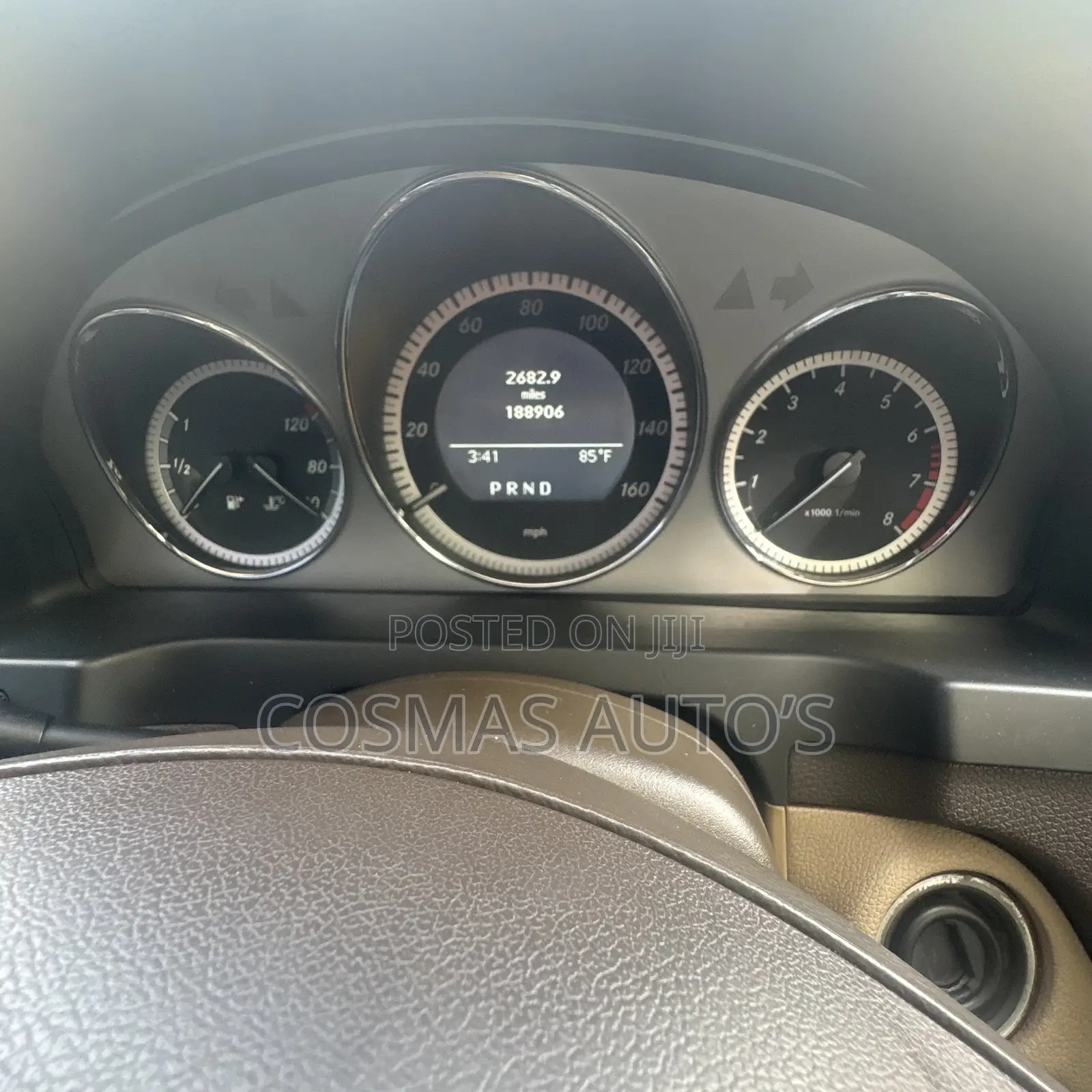 Mercedes-Benz C300 2011 Red
