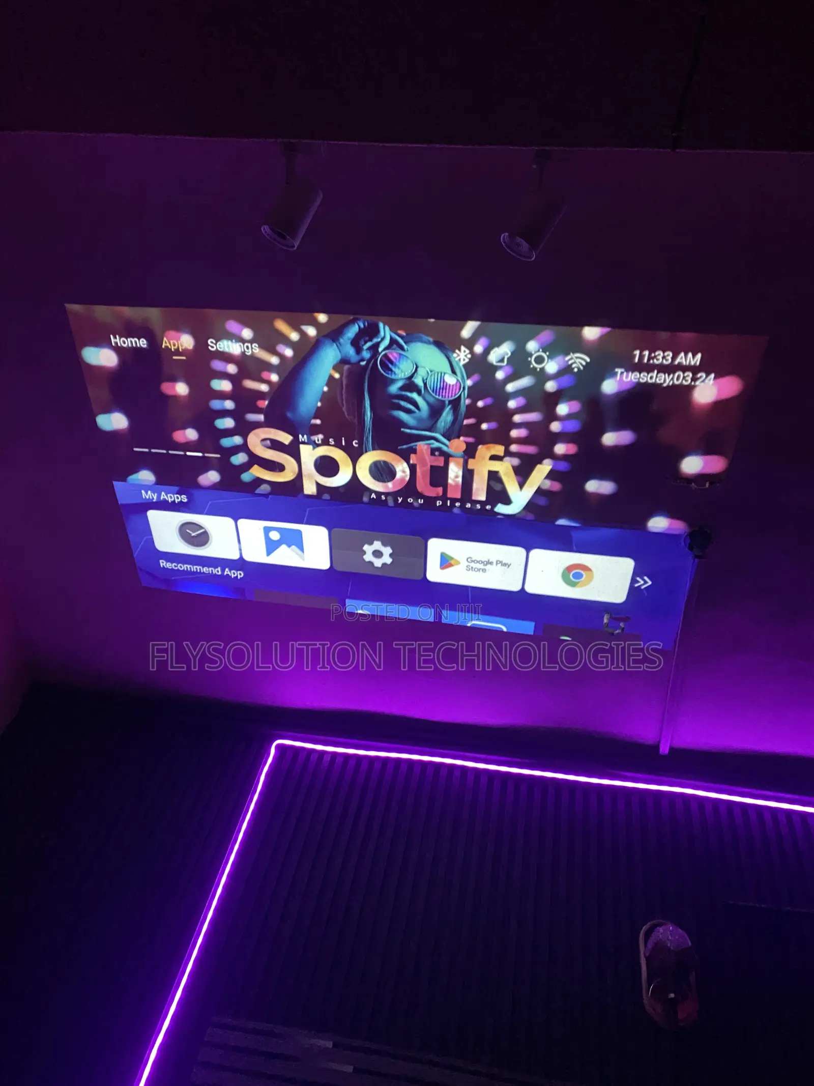 A10 Smart Portable Projector