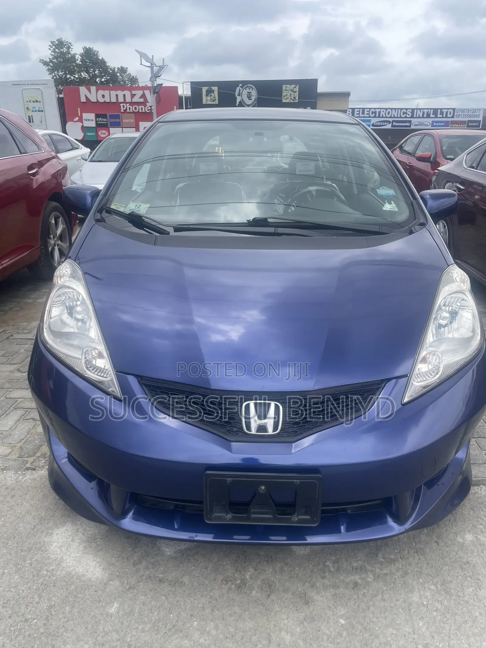 Honda Fit 2013 Blue