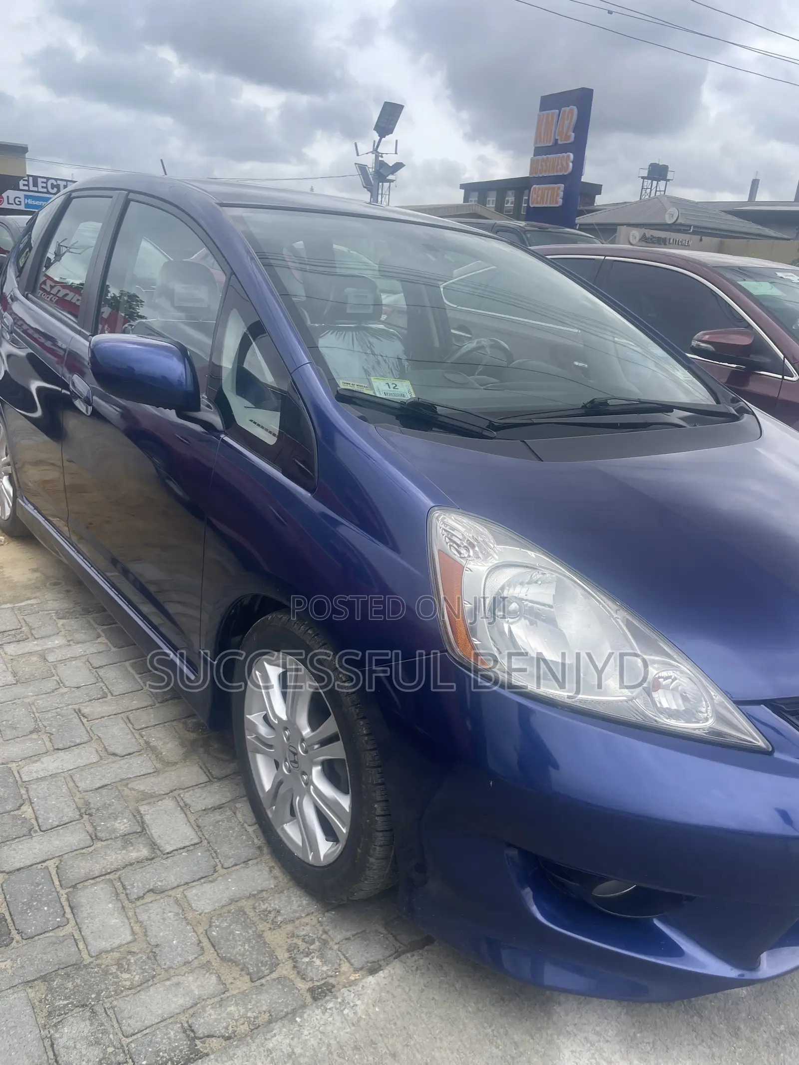Honda Fit 2013 Blue