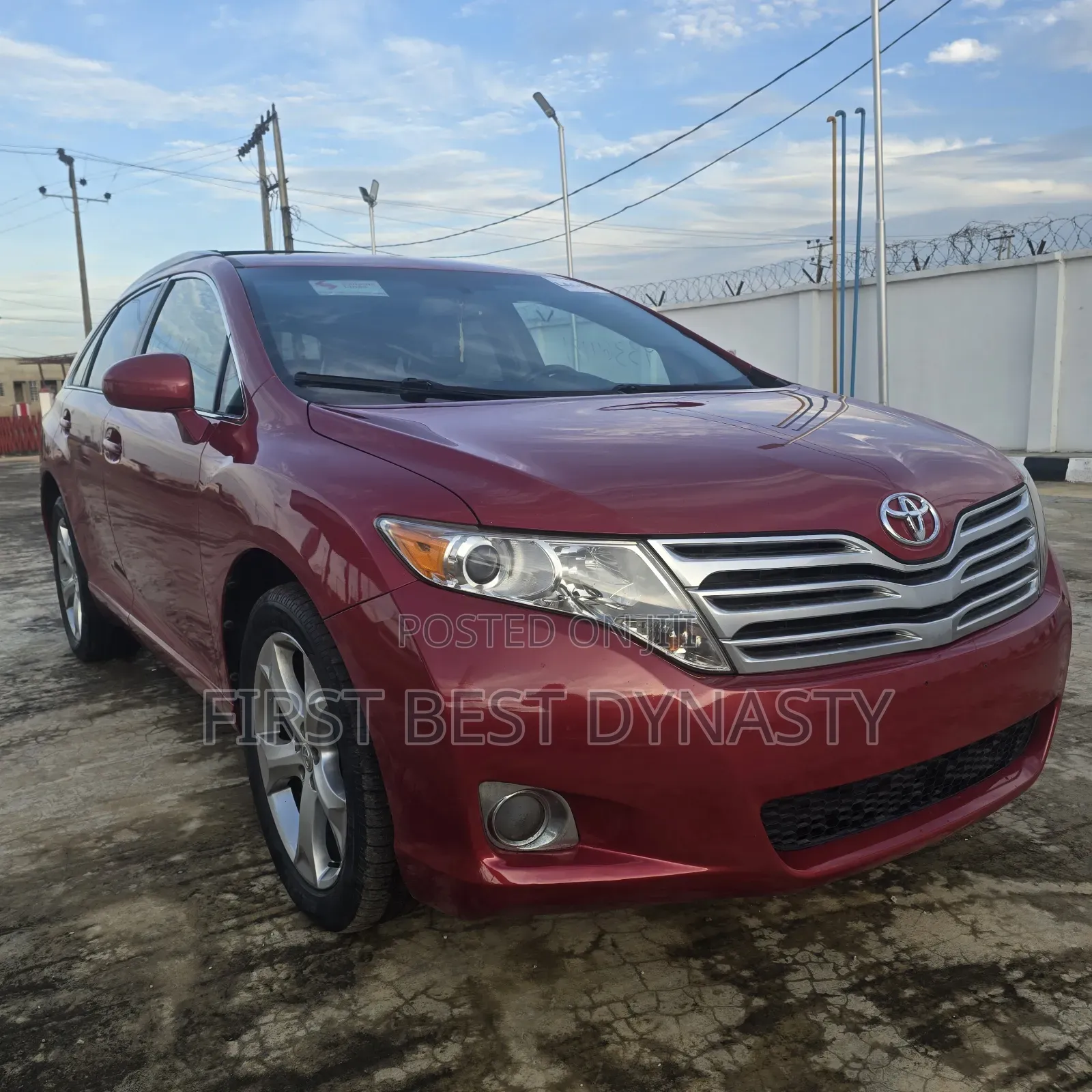 Toyota Venza 2010 Red