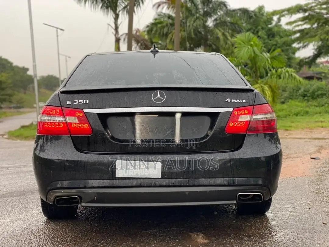 Mercedes-Benz E350 2012 Black