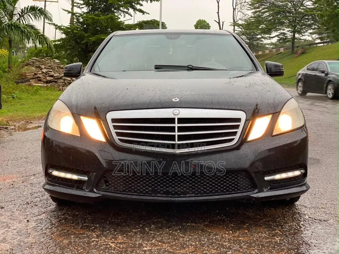 Mercedes-Benz E350 2012 Black