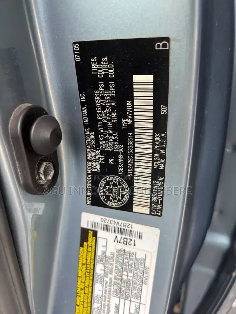 Toyota Sienna CE FWD 2006 Blue