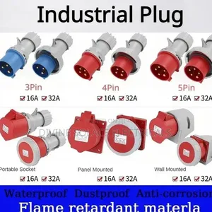 Industrial Sockets and Plug