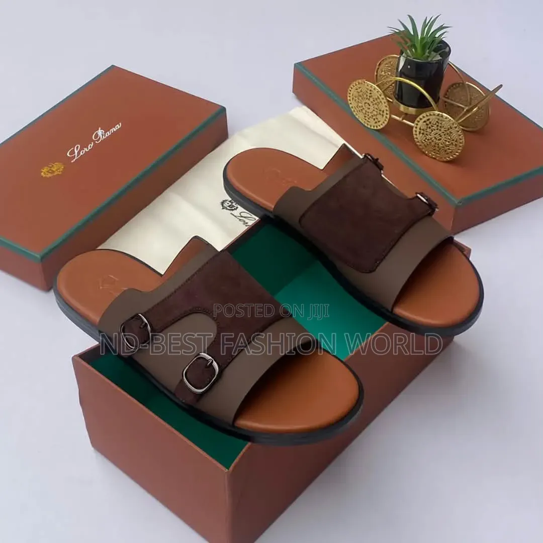 Double Buckle Slippers