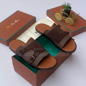 Double Buckle Slippers