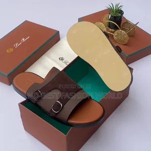 Double Buckle Slippers