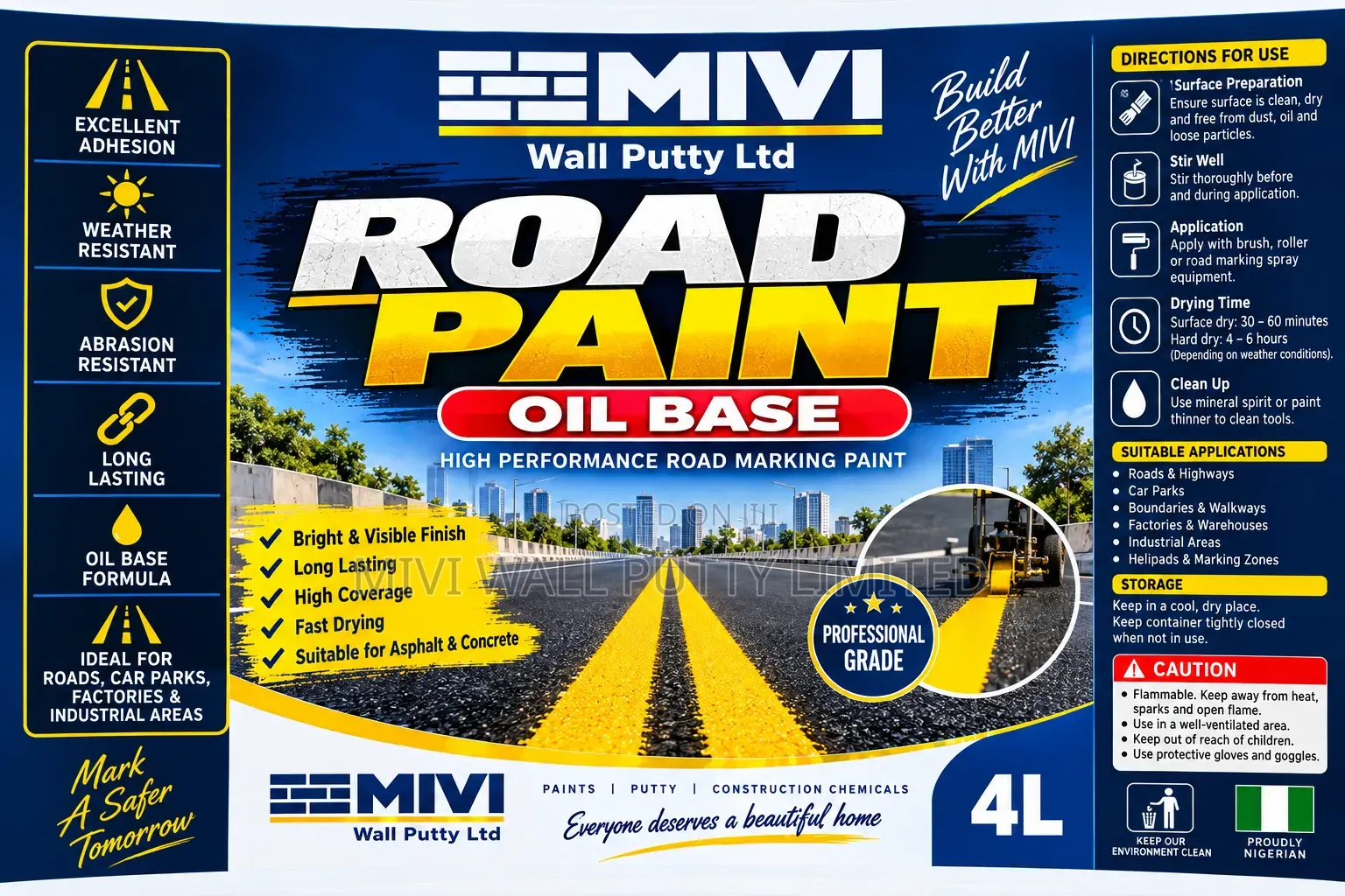 Mivi Road Marking Paint