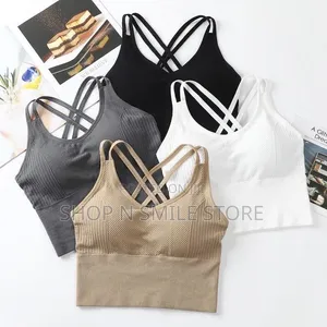 Cross Back Bralettes/Bratops