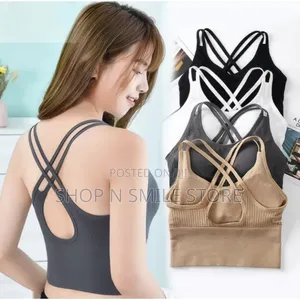 Cross Back Bralettes/Bratops