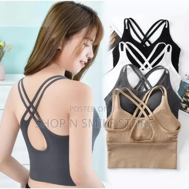 Cross Back Bralettes/Bratops