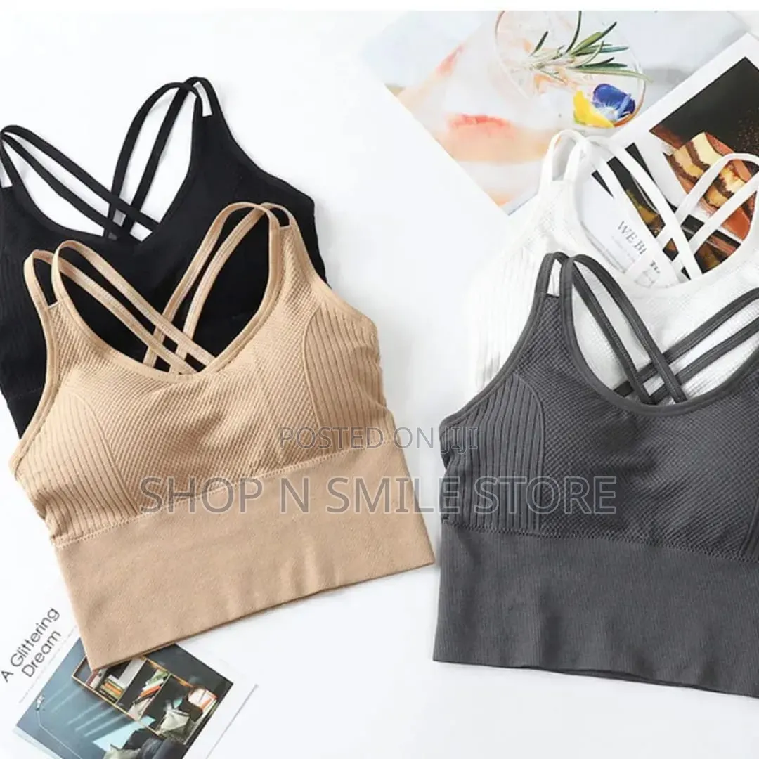 Cross Back Bralettes/Bratops