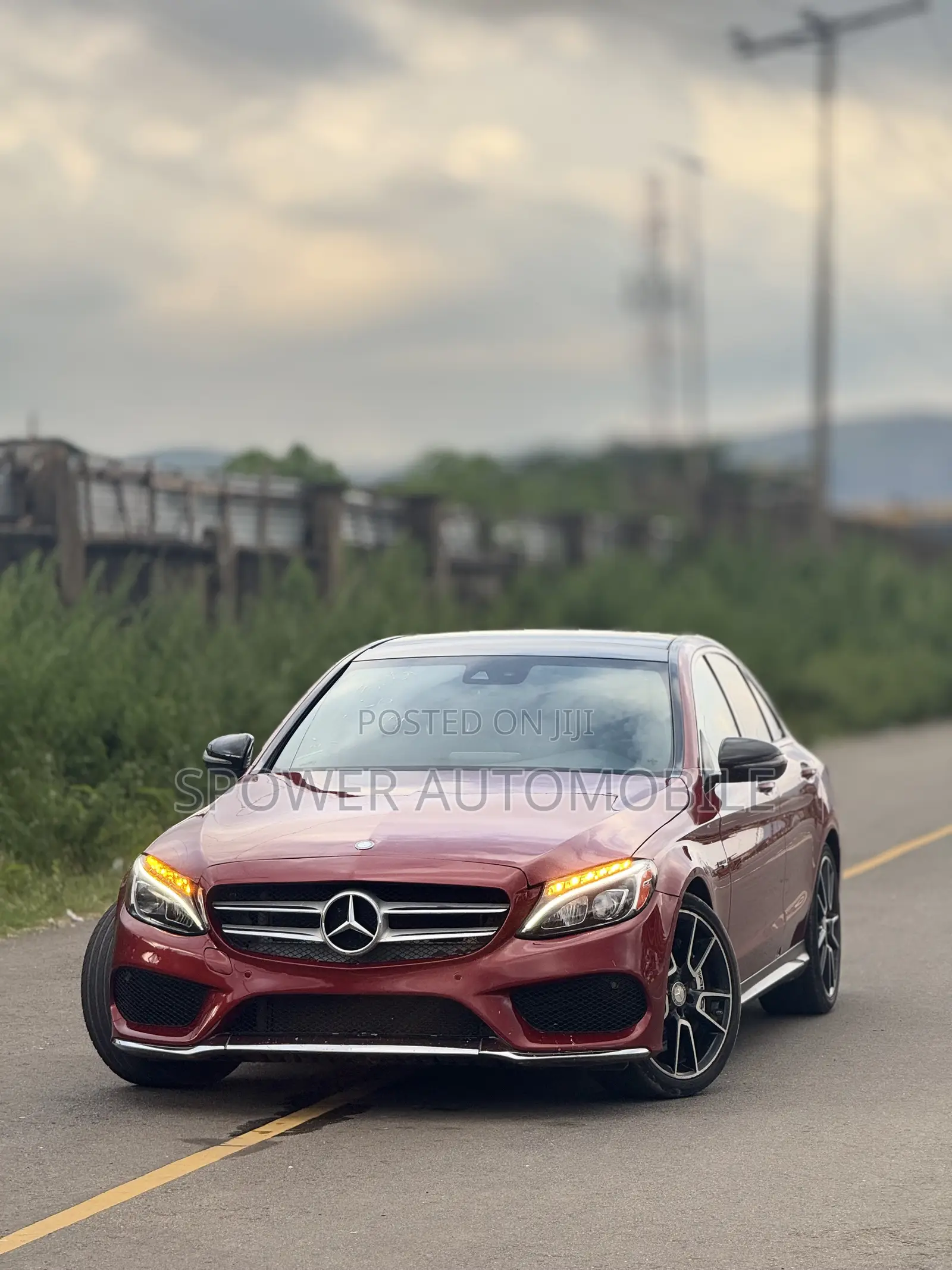 Mercedes-Benz C43 2017 Red