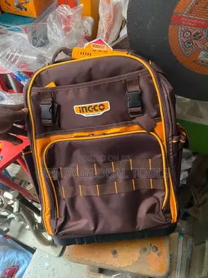 INGCO Professional Tool Backpack – Heavy Duty Durable