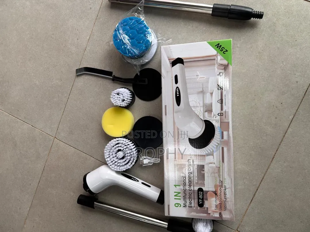 9in1 Multi Purpose Electric Spin Brush