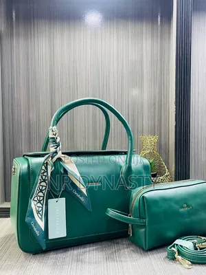 *Chrisbella 2in1 Big Size Leather Handbag Quality